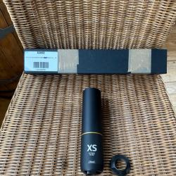 Modérateur de son STALON XS 108 MAX CAL.30 1/2x28 UNEF + adaptateur de filetage M15 vers 1/2x28 UNEF