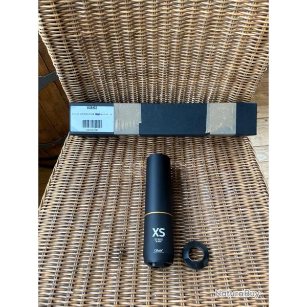 Modrateur de son STALON XS 108 MAX CAL.30 1/2x28 UNEF + adaptateur de filetage M15 vers 1/2x28 UNEF