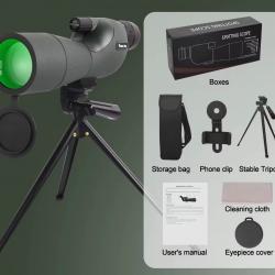 Longue vue 25-75x60 HD Télescope /Trépied - LIVRAISON OFFERTE