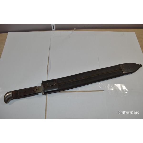 Baionnette Glaive   machette modle 1908 brsilienne Fbrica de Itajub  restaurer
