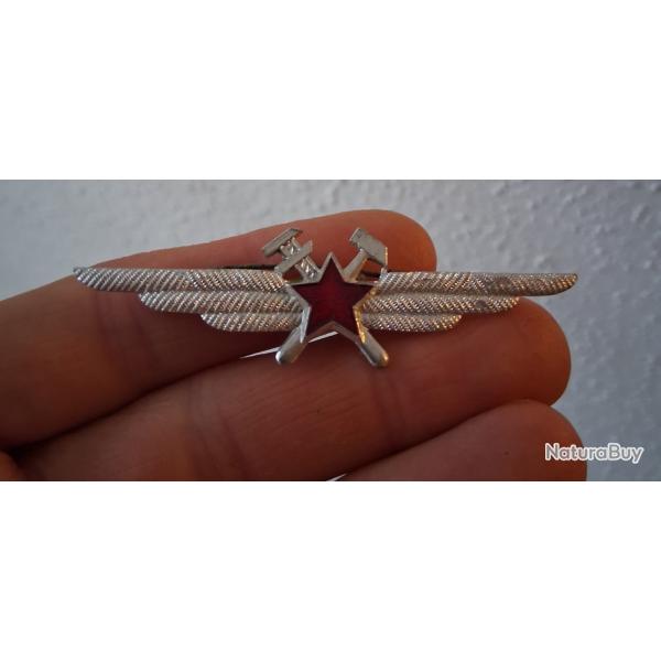 INSIGNE "TROUPES DU GENIE" ARME DE L'AIR SOVIETIQUE URSS CCCP 1970s