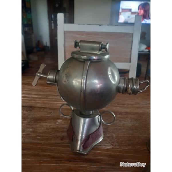 Masque inhalateur d'ther d'anesthsie chirurgicale OMBREDANNE Collin N100