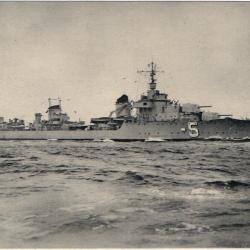 CPA - Marine Nationale N° 8 VOLTA-Contre - Torpilleur N°3042