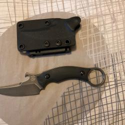VEND UNCOUTEAU DROIT BASTINELLI CRÉATION PICOLOMAKO KARAMBIT.