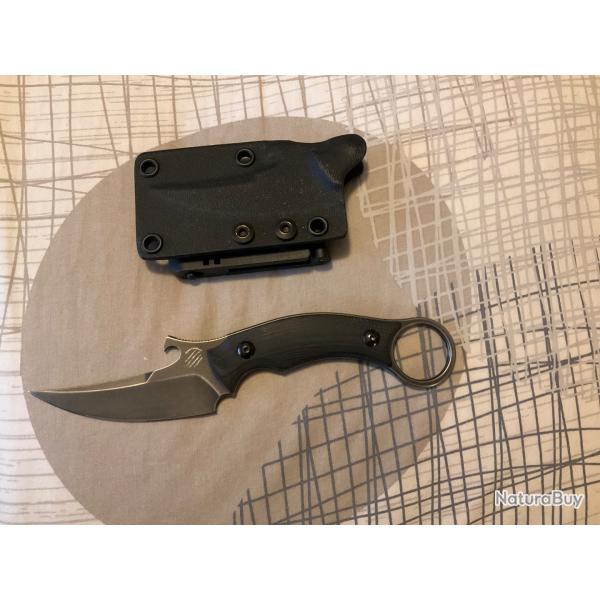 VEND UNCOUTEAU DROIT BASTINELLI CRATION PICOLOMAKO KARAMBIT.