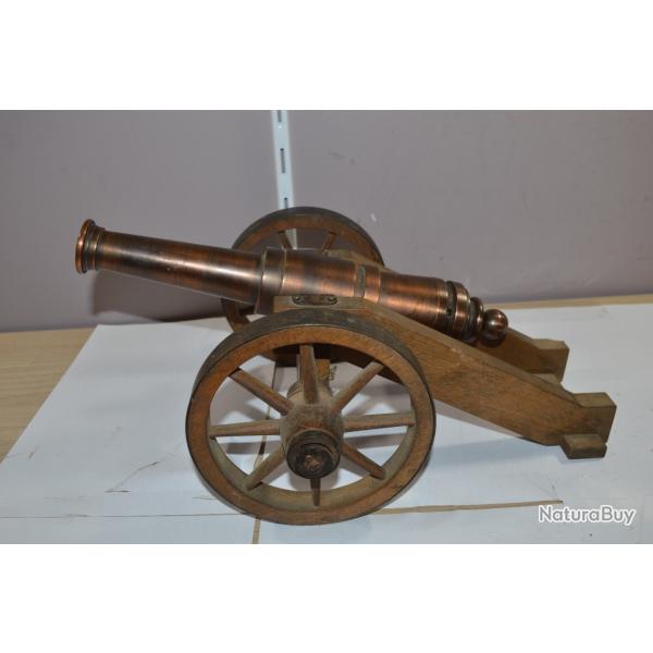 MAQUETTE de canon en bronze  Ancien dcoration avertisseur 17mm