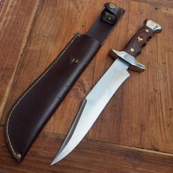 Grand Couteau de Chasse Espagnol CUDEMAN  Manche en Stamina