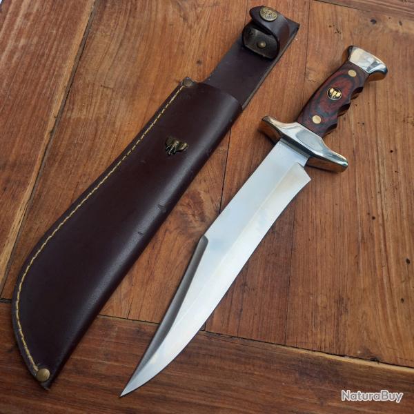 Grand Couteau de Chasse Espagnol CUDEMAN  Manche en Stamina