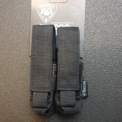 BullDog Tactical Poche Double PA Cordura Molle Black Neuf