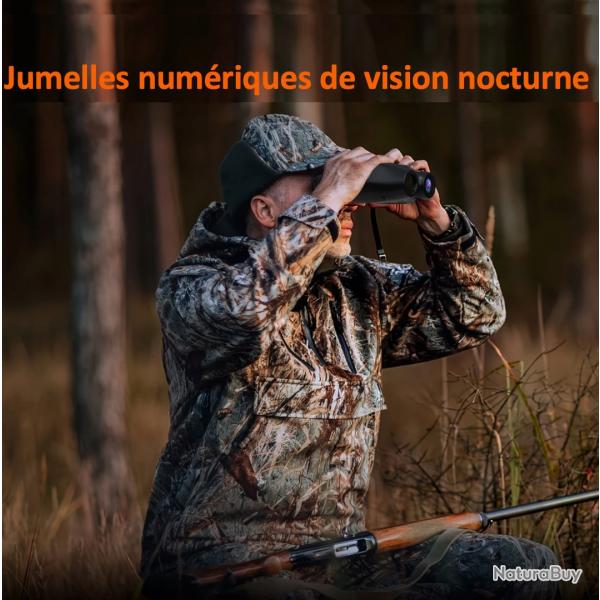 Jumelles et Lunettes de Vision Nocturne Professionnelles en HD | quipement de Chasse Infrarouge