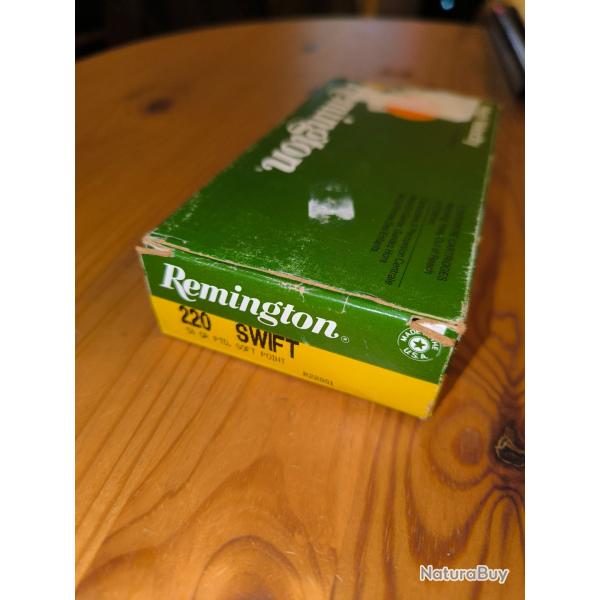 Balles Remington 220 SWIFT 50gr Soft Point