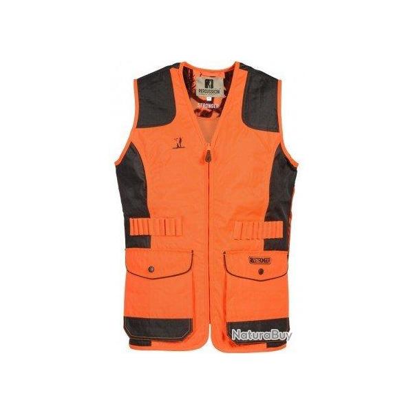Gilet Stronger balle mtallique orange PERCUSSION-3XL