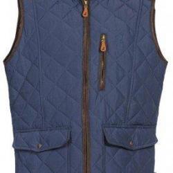 Gilet matelassé Stalion bleue marine PERCUSSION-XXL