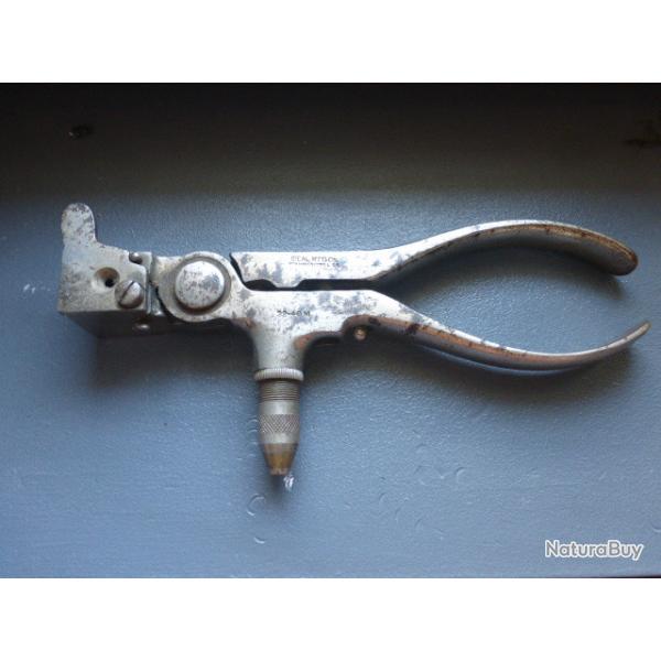 Pince Ideal / outil de rechargement avec moule  balles intgr en calibre 32-40