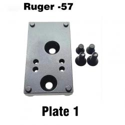 Embase montage pour point rouge Ruger 57 - Modèle 1