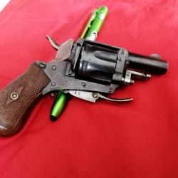 Vend revolver baby parfait 5/5 esthétique nickel apte au tir gâchette ferme