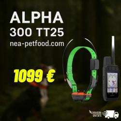 Alpha 300 TT25 GARMIN avec carte France détaillée LIV GRATIS Pack GARMIN avec Carte 1/25 FRANCE + Co