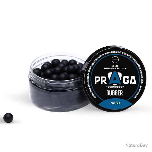 50X Billes en caoutchouc calibre 50 - PRAGA Technology