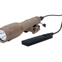 LAMPE TACTIQUE WL1080 AVEC MONTAGE TAN "ASG"
