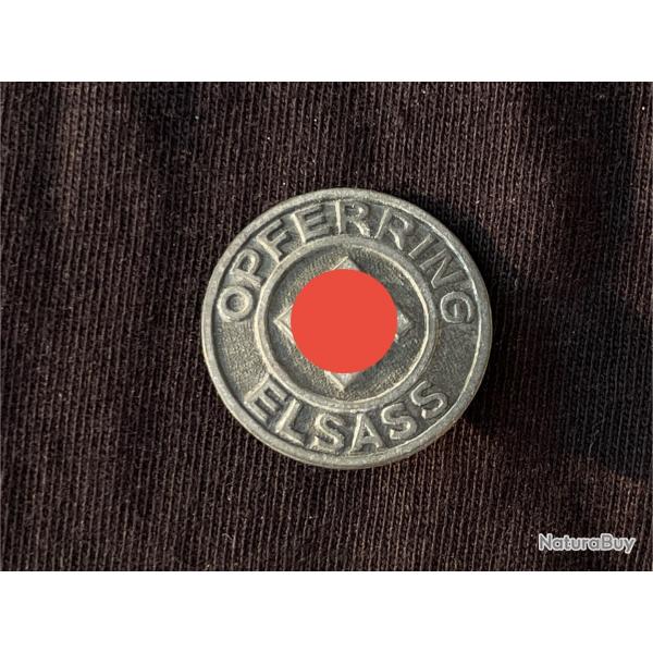 Badge Opferring Elsass - Allemand WW2