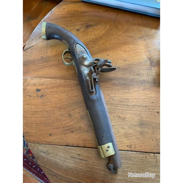 Pistolet  silex de la Compagnie des Indes
