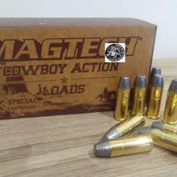 Cartouches MAGTECH COW BOY ACTION LOADS - Cal: 44 SPECIAL - 240gr - L-FLAT - boite de 50 unités
