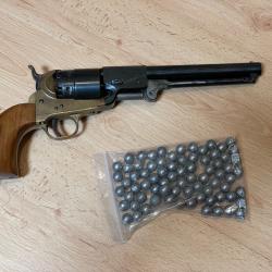 Revolver poudre noir uberti