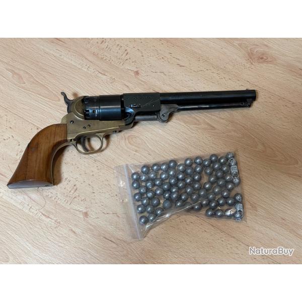 Revolver poudre noir uberti