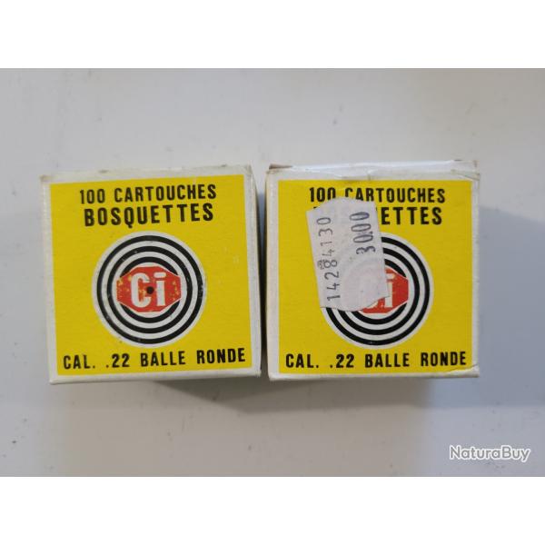 Bosquette 22lr ou 6mm flobert