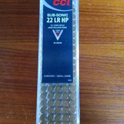 Munitions 22 LR Subsonic