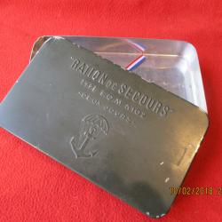 boite metal  de ration  type F.O.M NR 102 EPOQUE indo