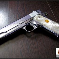 Tokyo Marui Colt 1911 series 70 Nickel Finish
