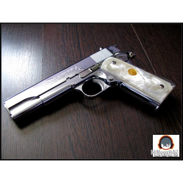 Tokyo Marui Colt 1911 series 70 Nickel Finish
