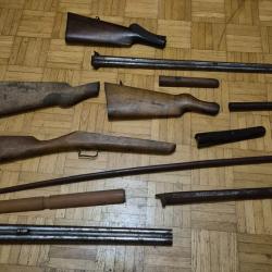 Lot crosses et canons