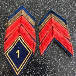 Galons écusson modèle 45 parachutiste