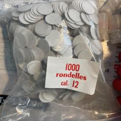 Rondelles pour douilles cal 12