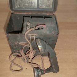 Téléphone militaire modèle 1932. TM32. France WW2