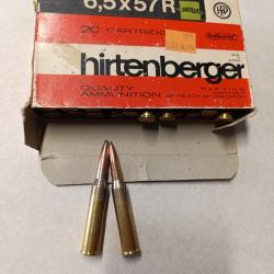 balle calibre 6,5 x 57 r