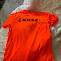 Tee-shirt orange fluo 3XL Browning