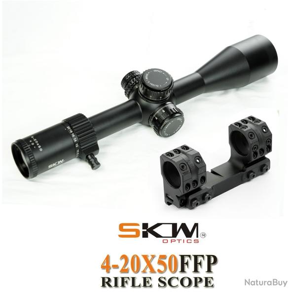 SKWoptics-lunette optique 4-20x50, FFP-MIL-B -**BEIGE Paiement en 3 ou 4 fois - LIVRAISON GRATUITE !
