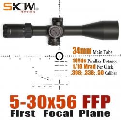 SS 5-30x56FFP-MIL -**SCOPE AND RINGS Paiement en 3 ou 4 fois - LIVRAISON GRATUITE !