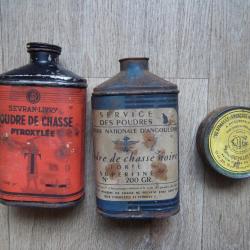 lot boites vides !!!!! vintage chasse collection