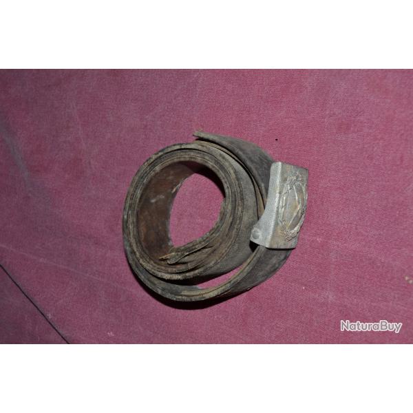 ceinturon allemand modle 1940 grande taille luftwaffe marquages seconde guerre
