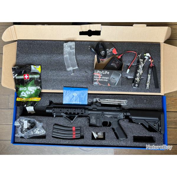 Pack Rplique M4 Colt Special Forces Full Mtal AEG