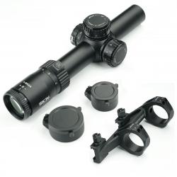 Lunette de visée Compact 1-8x24 FFP -SCOPE AND MOUNTS Paiement en 3 ou 4 fois - LIVRAISON GRATUITE !