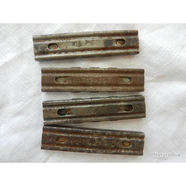 4 clips lames chargeurs pour fusil mauser