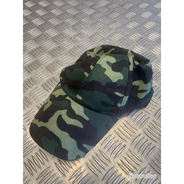 casquette camouflage type militaire chasse foret reglagle universel