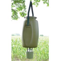 Kit Agrainoir 6V Batterie + Bidon 60L + Pince de suspension