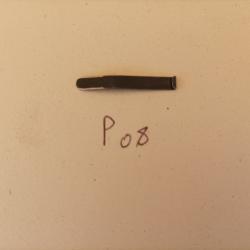RESSORT DE RAPPEL DE BARRE DE DETENTE POUR LUGER P 08