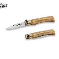 OLD BEAR 9307/15-LU COUTEAU OLIVIER ITALIEN TAILLE XS